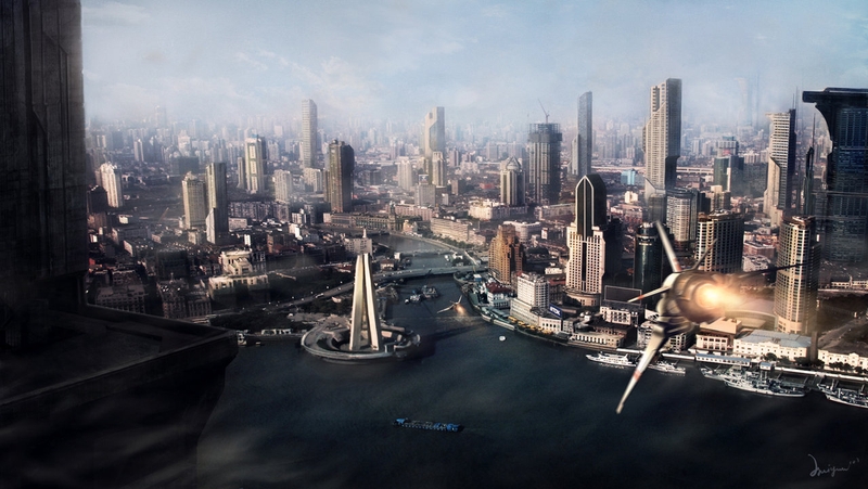 Illustration for article titled Ciudades futuristas imaginarias que algĂșn dĂa podrĂamos ver
